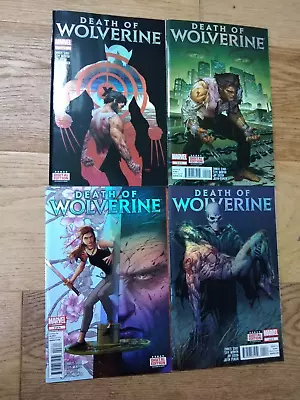 Buy Marvel - The Death Of Wolverine  #1-4  (Complete Set - Foil Covers) • 19£