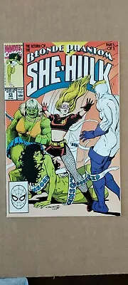 Buy Sensational She-Hulk #23 Naked Censored Cover Blonde Phantom Return CBG 2397 • 19.45£
