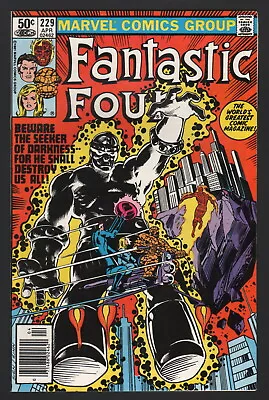 Buy FANTASTIC FOUR #229, Marvel Comics, 1981, NM- CONDITION, THE EBON-SEEKER!     • 7.77£