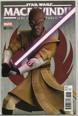 Buy Marvel - Star Wars Mace Windu Jedi Of The Republic #1 Animation Variant - Exc. • 6.95£