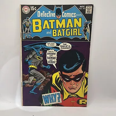 Buy Detective Comics 393 Comic Batman Batgirls And Robin • 11.64£