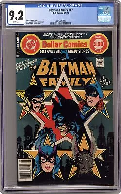 Buy Batman Family #17 CGC 9.2 1978 4325506015 • 139.79£