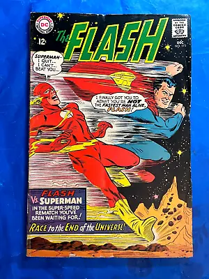 Buy Flash 175 / 2nd Superman Flash Race! / Ross Andru / 1967 / VG / Comic Book • 54.32£