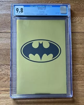 Buy Batman 135 (Legacy #900) / Gold Foil Edition / CGC 9.8 • 46.68£