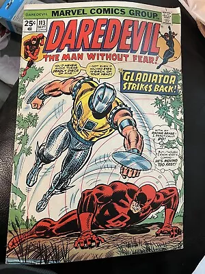 Buy Daredevil #113 September 1974 Marvel Comics • 7.45£