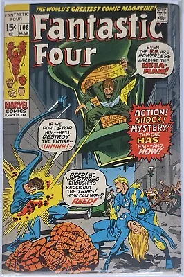 Buy Fantastic Four #108 F/vf • 23.30£