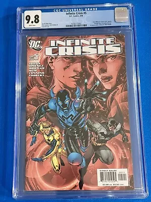 Buy Infinite Crisis 5 1st App. Blue Beetle (Jaime Reyes), Bart Allen As The Flash • 135.91£