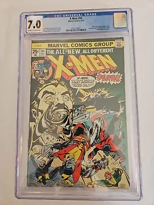 Buy X-Men #94 1975 (CGC 7.0 OFF WHITE/WHITE Pages) New X-men Begin  • 539.74£