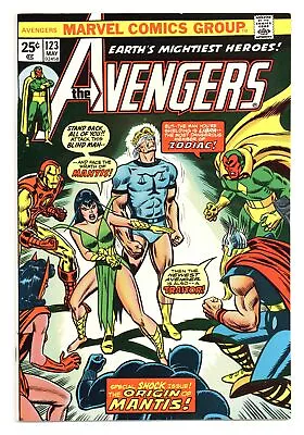 Buy Avengers #123 FN+ 6.5 1974 • 23.30£