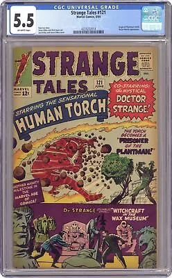 Buy Strange Tales #121 CGC 5.5 1964 4224222014 • 85.43£