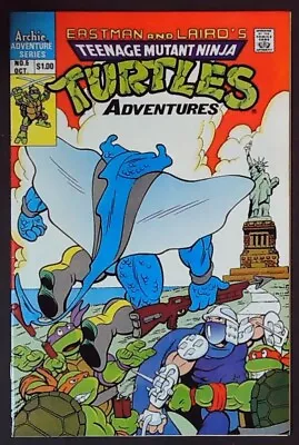 Buy TEENAGE MUTANT NINJA TURTLES Adventures #5 (1989) - Archie - VFN/NM - Back Issue • 14.99£
