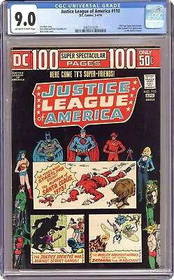 Buy Justice League Of America #110 CGC 9.0 1974 3982313025 • 93.19£
