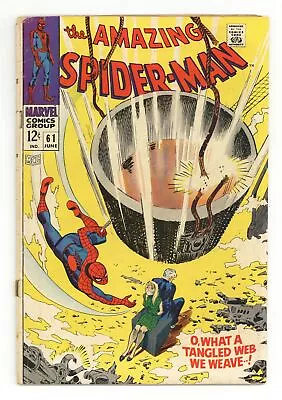 Buy Amazing Spider-Man #61 GD/VG 3.0 1968 • 30.29£