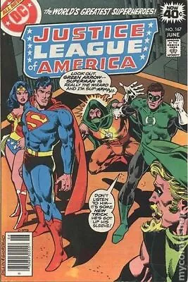 Buy Justice League Of America Mark Jewelers #167MJ VG+ 4.5 1979 Stock Image • 7.47£