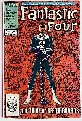 Buy Fantastic Four #262 (1984) Trial Of Reed Richards Galactus Appearance • 8.99£