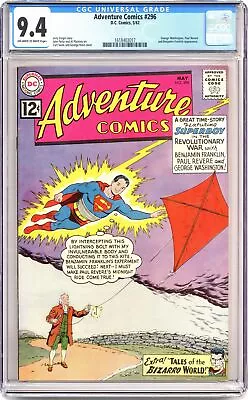 Buy Adventure Comics #296 CGC 9.4 1962 1618403017 • 403.84£