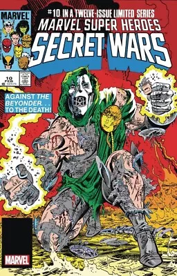 Buy (foil Var) Marvel Super Heroes Secret Wars #10 Facsimile Ed - Presale 10/2/24 • 4.61£