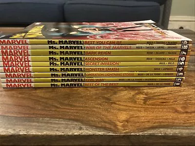 Buy Ms Marvel 1-9 Graphic Novel Marvel Comics Reed Tekada • 80£