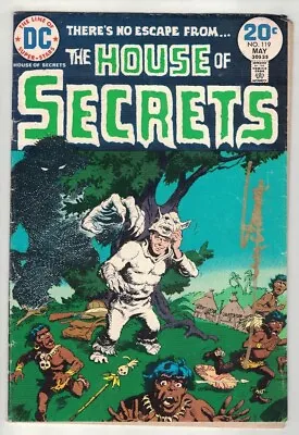 Buy House Of Secrets #119 - Signed By Inside Artist Arthur Suydam - Dc Comics/1974 • 19.38£
