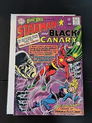 Buy Brave And The Bold #61 Origins Of Starman And Black Canary Silver Age • 31.06£