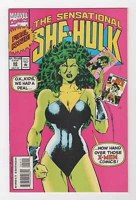 Buy Sensational She-Hulk #60 (1994) Last Issue Of Series, NM • 38.05£
