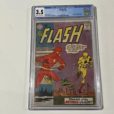 Buy Flash #139 - CGC 3.5 - DC 1963 - 1st Professor Zoom Reverse Flash • 194.14£