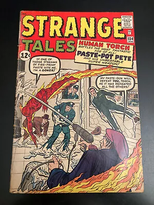 Buy STRANGE TALES #104 (1963) *Very Early Marvel Hero Book!* Very Bright & Colorful! • 65.97£