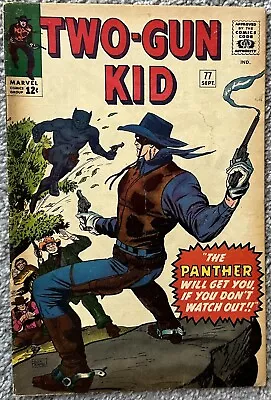 Buy Two Gun Kid Comic #77 (marvel,1965) 1st Prototype Black Panther Silver Age ~ • 139.79£