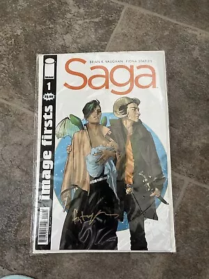 Buy Saga #1 Image 2012 Brian Vaughan & Fiona Staples • 44.99£
