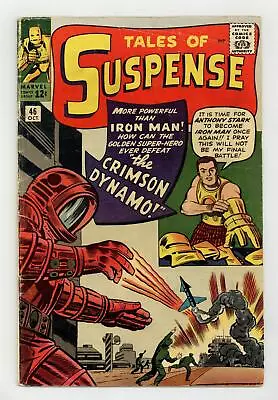 Buy Tales Of Suspense #46 GD+ 2.5 1963 • 93.19£