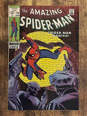 Buy Amazing Spider-Man #70 - STUNNING HIGH GRADE - Kingpin - Marvel 1969 • 24.07£