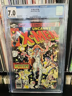 Buy UNCANNY X-MEN #130 1ST APPEARANCE DAZZLER CGC 7.0 Marvel 1980 TAYLOR SWIFT • 155.31£