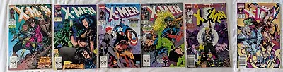 Buy Uncanny X-Men #266,267,268,269,270,271 - 6 Issue Run Inc. 1st App Gambit • 130£