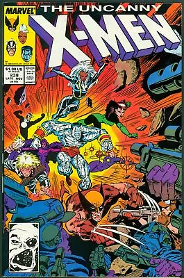 Buy Uncanny X-Men 238 NM 9.4 Marvel 1988 • 11.61£