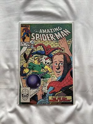 Buy Amazing Spider-Man #248 The Kid Who Collects Spider-Man Classic 1984 • 15£