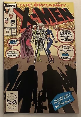 Buy X-men 244, 1989. 1st Appearance Jubilee. VF • 31.06£