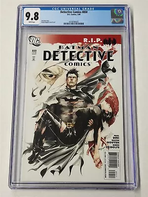 Buy Detective Comics #850 - CGC 9.8 - Gotham City Sirens • 92.43£