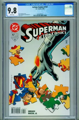 Buy Action #747  1998 - DC -CGC 9.8 - Comic Book • 90.86£