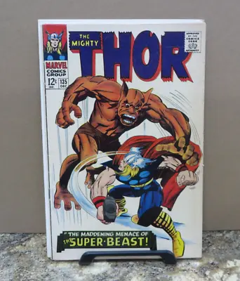 Buy Thor #135 (1966) - First Time Thor Refers To His Hammer As Mjolnir • 27.17£