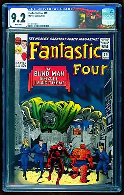 Buy FANTASTIC FOUR 39 CGC 9.2 WP UNPRESSED SIDE BY SIDE PICS W/ 9.6 SOLD FOR $6000 • 1,937.64£