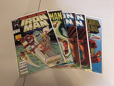 Buy Iron Man (1984, Marvel) Lot #9 Annual , 185, 227,227,290(Q4) • 9.32£
