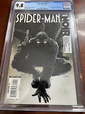 Buy Spider-Man Noir 1 CGC 9.8 Zircher Cover; 1st Appearance Of Spiderman Noir (2009) • 660.12£