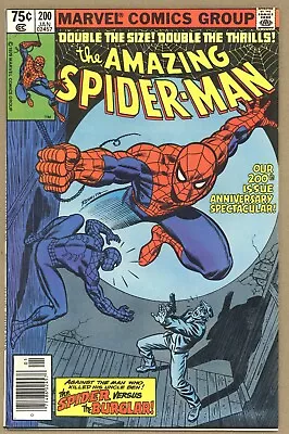 Buy Amazing Spider-Man 200 (FVF) Spidey Origin & Burglar Death! 1980 Marvel W096 • 18.64£
