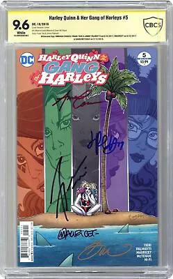 Buy Harley Quinn And Her Gang Of Harleys #5A CBCS 9.6 SS 2016 • 124.26£