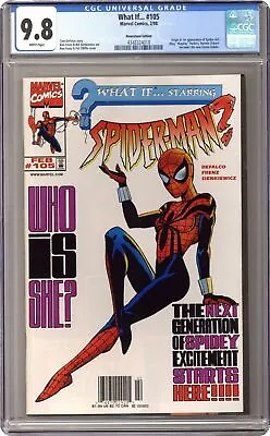 Buy What If #105 CGC 9.8 Newsstand 1998 4348324018 • 986.29£