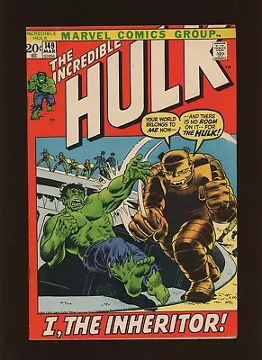 Buy Incredible Hulk 149 VF 8.0 High Definition Scans** • 31.06£