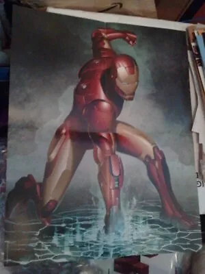 Buy Iron Man Poster #101 Punch By Adi Granov OR • 232.97£