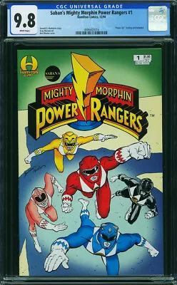 Buy Mighty Morphin Power Rangers #1 CGC 9.8 Hamilton 1994 Saban's P8 416 Cm • 124.22£