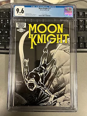 Buy Moon Knight #17 CGC 9.6 Marvel 1982 COMBINE SHIPPING • 35.01£