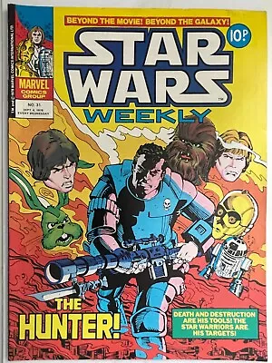 Buy Star Wars Weekly, Vintage UK Marvel Comic  No.31 • 2.45£
